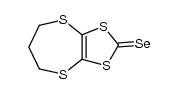 6,7-dihydro-5H-[1,3]dithiolo[4,5-b][1,4]dithiepine-2-selenone结构式