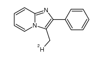 3-(methyl-d)-2-phenylimidazo[1,2-a]pyridine结构式