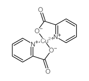 Copper,bis(2-pyridinecarboxylato-kN1,kO2)- (9CI)结构式