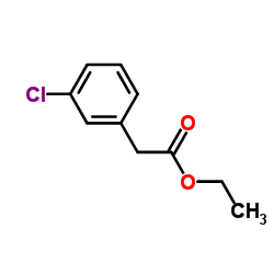 3-氯苯乙酸乙酯结构式
