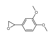 2-(3,4-dimethoxyphenyl)oxirane结构式