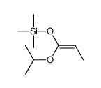 trimethyl(1-propan-2-yloxyprop-1-enoxy)silane结构式