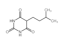 2,4,6(1H,3H,5H)-Pyrimidinetrione,5-(3-methylbutyl)-结构式