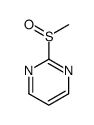 2-(Methylsulfinyl)pyrimidine结构式