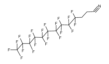 4,4,5,5,6,6,7,7,8,8,9,9,10,10,11,11,12,12,13,13,13-Heneicosafluorotridecanenitrile结构式