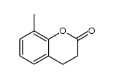 8-methyl-3,4-dihydrocoumarin结构式