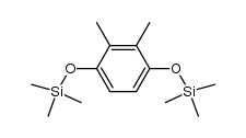 ((2,3-dimethyl-1,4-phenylene)bis(oxy))bis(trimethylsilane)结构式