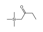 (TRIMETHYLSILYLMETHYL) ETHYL KETONE结构式