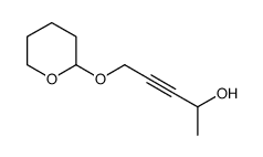 5-(oxan-2-yloxy)pent-3-yn-2-ol结构式