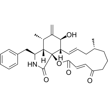 细胞松驰素 A结构式