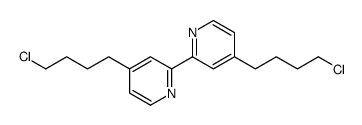 4-(4-chlorobutyl)-2-[4-(4-chlorobutyl)pyridin-2-yl]pyridine结构式