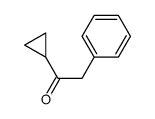 1-cyclopropyl-2-phenylethanone结构式