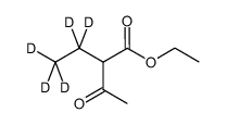 2-Acetylbutanoic-d5 Acid Ethyl Ester结构式
