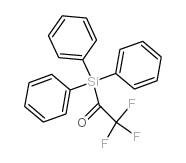 2,2,2-Trifluoro-1-triphenylsilanyl-ethanone结构式