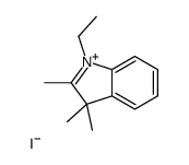 1-Ethyl-2,3,3-triMethylindolenium Iodide结构式