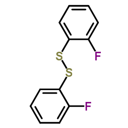 2,2’-二氟二苯二硫醚结构式