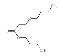 butyl 3-butoxypropanoate结构式