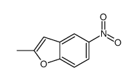 2-甲基-5-硝基苯并呋喃结构式