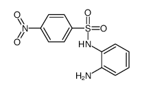 N-(2-aminophenyl)-4-nitrobenzenesulfonamide结构式