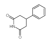2,6-Piperidinedione,4-phenyl-结构式