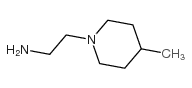 2-(4-甲基-1-哌啶)-乙胺结构式