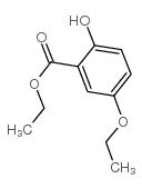 5-乙氧基-2-羟基苯甲酸乙酯结构式