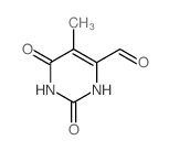 4-Pyrimidinecarboxaldehyde,1,2,3,6-tetrahydro-5-methyl-2,6-dioxo-结构式