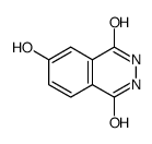 6-hydroxy-2,3-dihydrophthalazine-1,4-dione结构式
