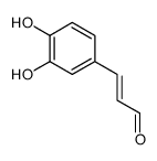 3-(3,4-dihydroxyphenyl)prop-2-enal结构式