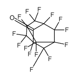 1,3,4,4,5,6,6,7,8,8,9,9,10,10-tetradecafluoroadamantan-2-one结构式