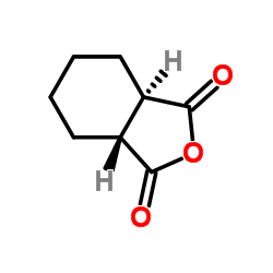 (+/-)-反-1,2-环己二羧酸酐结构式