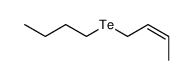 1-but-2-enyltellanylbutane结构式