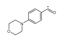 4-morpholinobenzoyl radical结构式