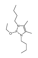 1,3,2-Diazaphosphol-4-ene, 2-ethoxy-1,3-dibutyl-4,5-dimethyl-结构式