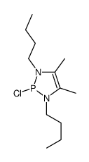 1,3,2-Diazaphosphol-4-ene, 2-chloro-1,3-dibutyl-4,5-dimethyl-结构式
