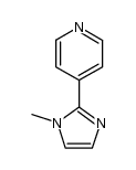4-(1-methylimidazol-2-yl)pyridine结构式