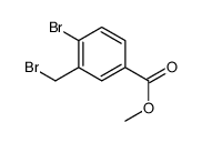 4-溴-3-溴甲苯甲酸甲酯结构式