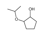 2-propan-2-yloxycyclopentan-1-ol结构式