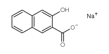 2-羟基-3-萘甲酸钠结构式