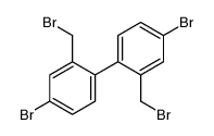 4-bromo-1-[4-bromo-2-(bromomethyl)phenyl]-2-(bromomethyl)benzene结构式