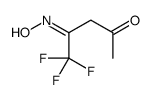 5,5,5-trifluoro-4-hydroxyiminopentan-2-one结构式