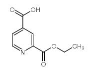 2-(乙氧基羰基)异烟酸结构式