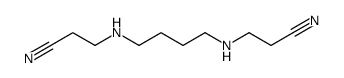 N,N'-DICYANOETHYL-1,4-BUTANEDIAMINE结构式