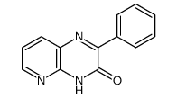 2-phenyl-4H-pyrido[2,3-b]pyrazin-3-one结构式