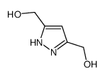 [3-(hydroxymethyl)-1H-pyrazol-5-yl]methanol结构式
