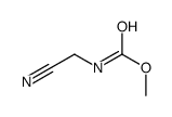 methyl N-(cyanomethyl)carbamate结构式