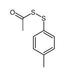 Acetyl(p-methylphenyl) persulfide结构式