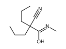 2-Cyano-N-methyl-2-propylpentanamide结构式
