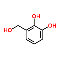 3-(羟基甲基)邻苯二酚结构式
