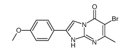 8H-咪唑o[1,2-&alpha;]-5-嘧啶酮结构式